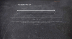 Desktop Screenshot of besttrafficlotto.com